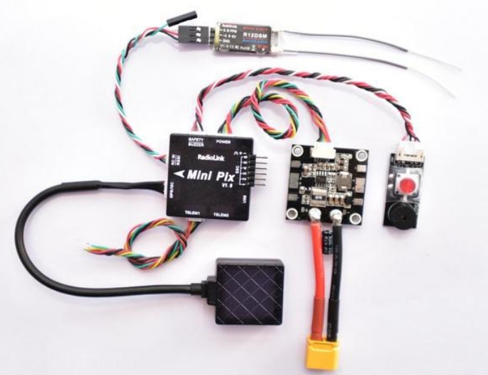 وحدة RadioLink SE100 TS100 v2. - مراجعة Drone Kit Hexacopter وسعره