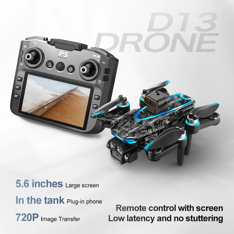 Xiaomi D13 GPS الطائرة بدون طي - مراجعة Drone Kit With Camera وسعره