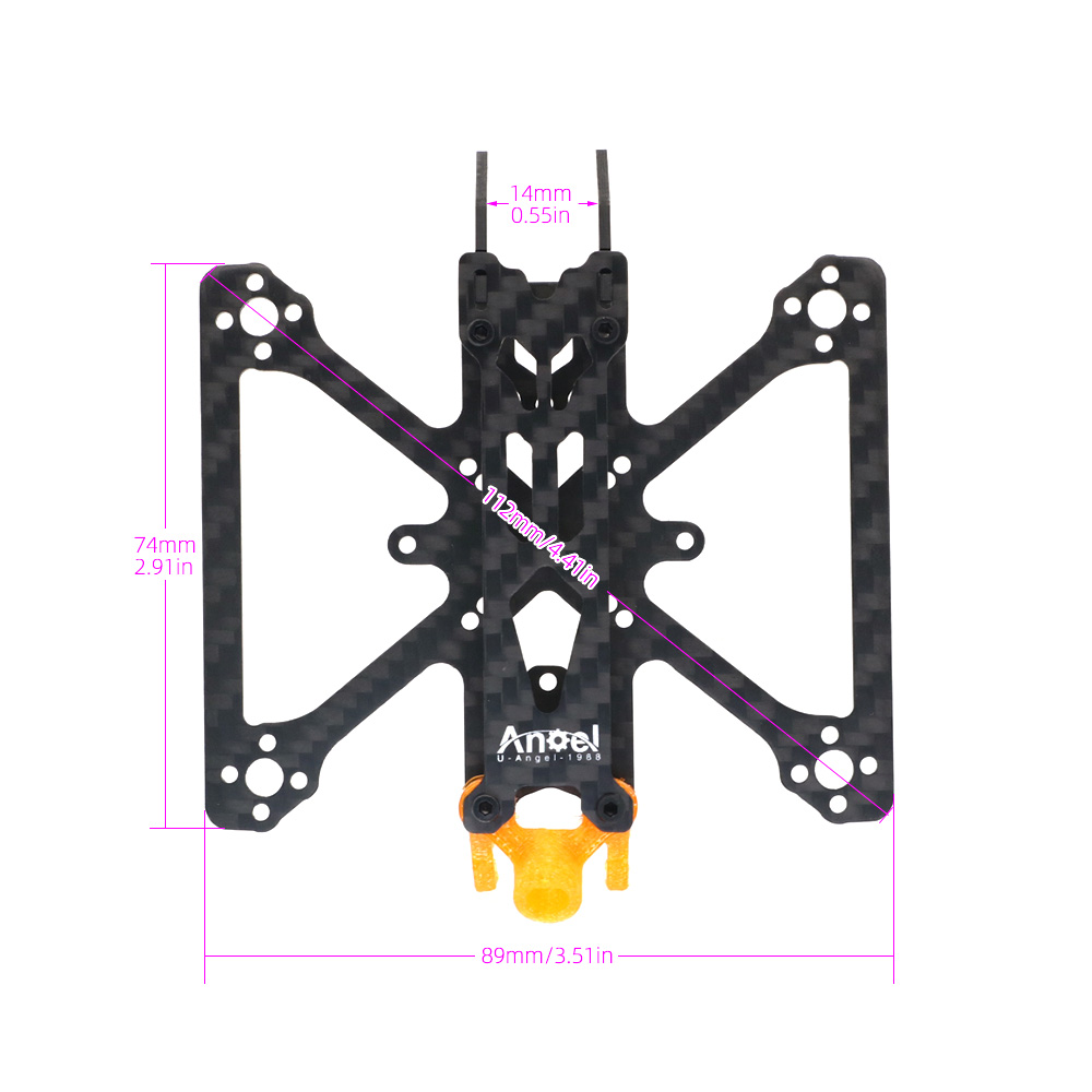 طقم إطار Angel20 لطائرة بدون ط - مراجعة Drone Kit Build Yourself وسعره