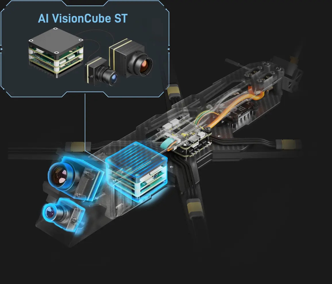 وحدة كاميرا FPV AI AI VisionCu - مراجعة Drone Kit With Camera وسعره