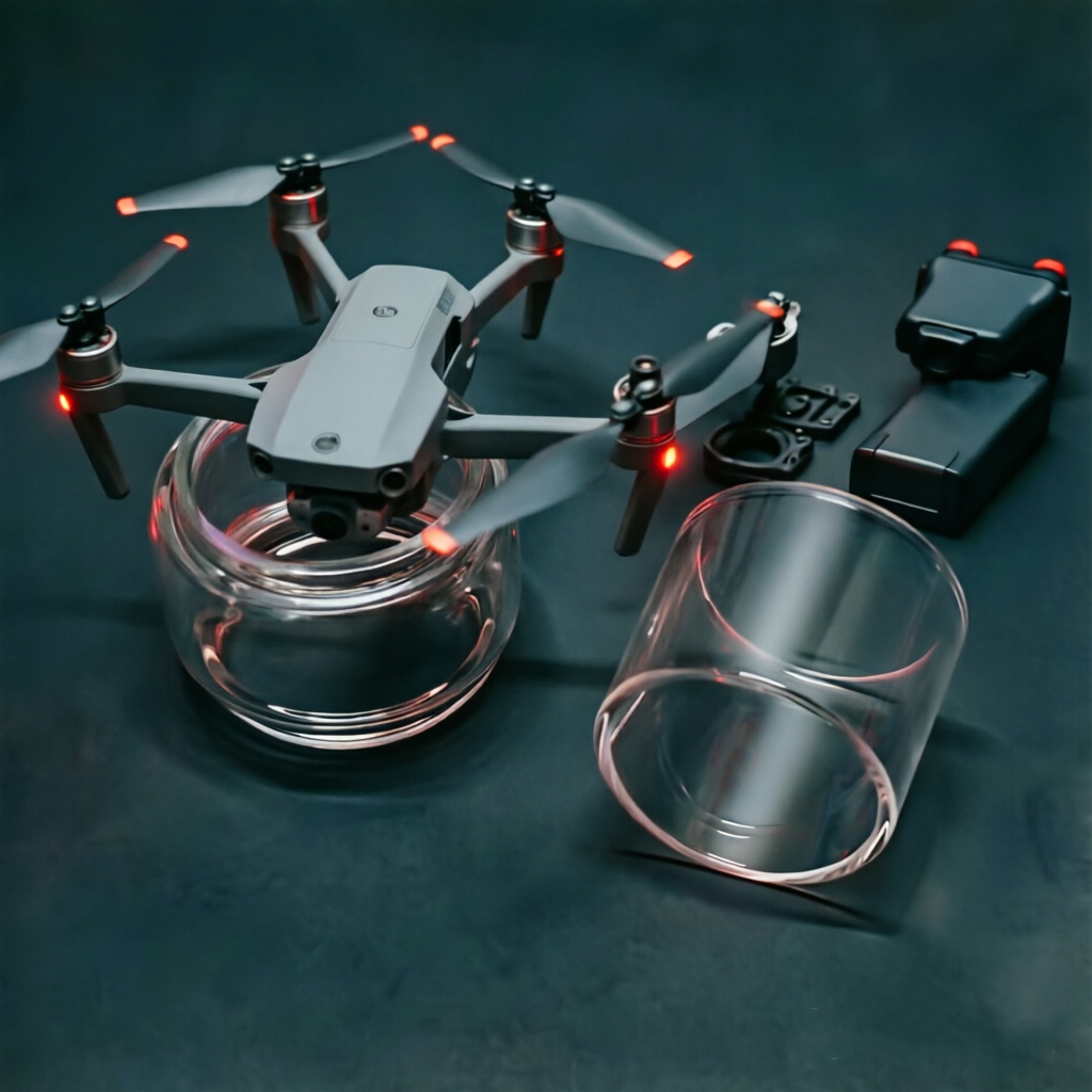 10/5/3 قطع من مصابيح زجاجية لط - مراجعة Drone Kit With Camera وسعره